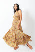 Bodenlanges Alinienkleid Delia